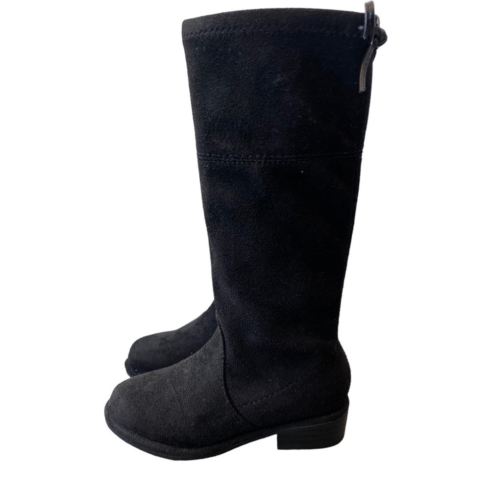 Stuart Weitzman Girls Lowland Bow Knee High Boot Black NWT